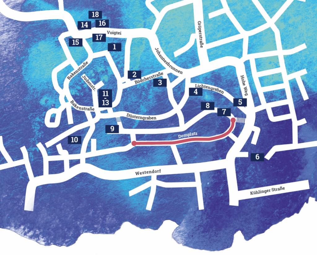 Lageplan der Sommerhöfe