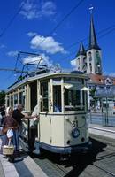 historischen Straßenbahn