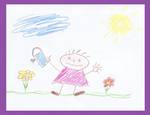 Kinderzeichnung von Jeannette Schroeder