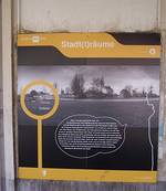 Ausstellung am ehemaligen Möbelkaufhaus
