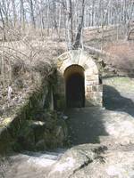 Seitlicher Zugang der Eremitage