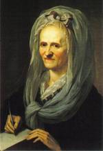 Anna Louisa Karsch, Ölgemälde von K. Ch. Kehrer, 1791