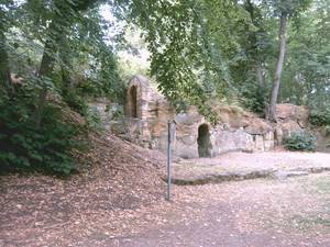 Eingang und Vorplatz der Eremitage