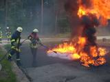 Feuerwehr_Brandsimulation auf Uebungsgelaende 2