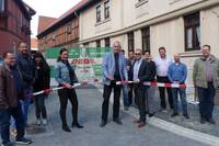 Offizielle Straßenfreigabe in Ströbeck