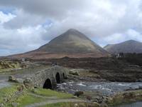Steinbrücke auf der Isle of Skye, Sliachan