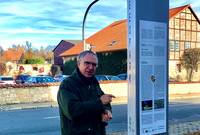 Geoparkstele in Athenstedt errichtet
