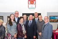 Repräsentanten aus Wolfsburg und Halberstadt eröffneten gemeinsam die Sonderausstellung „In der Stadt“