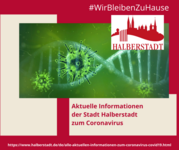 Coronavirus - aktuelle Informationen der Stadt Halberstadt