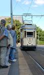 Nach langer Pause kann die Rundfahrt mit der historischen Straßenbahn endlich wieder starten