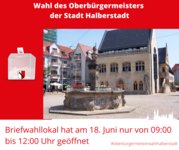 Begrenzte Öffnungszeiten des Briefwahllokals