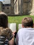 Lesepicknick Werbefoto