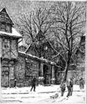 Gemm-Impression von Alt-Halberstadt im Winter