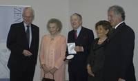 Moses Mendelssohn Medaille für Berthold Beitz