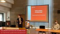Halberstädter Hunderunde - Livestream bei der Pressekonferenz