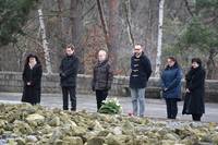 Kranzniederlegung zum Holocaust Gedenktag