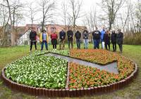 Stadtwappen grüßt künftig Besucher der Plantage