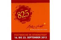825 Jahre Athenstedt - Festwoche vom 16. bis 23. September