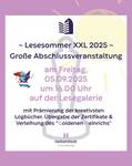 Lesesommer XXL – Große Abschluss-Veranstaltung