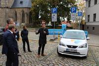 E-CarSharing: HALBERSTADTWERKE nehmen neues Service-Angebot in der Kreisstadt offiziell in Betrieb