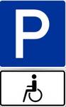 Parkmöglichkeiten für Behinderte
