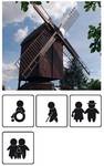 Bockwindmühle und Backhaus