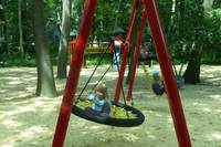 Neue Spielkombination im Tiergarten - Spielplatzoffensive der HaWoGe