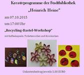 Recycling-Bastel-Workshop