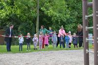 Runderneuerter Spielplatz „Am Plansch' eröffnet