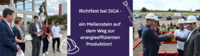 Richtfest bei SIGA in Halberstadt