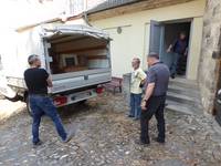 1. Transport der Bilder zum Schraube-Museum.JPG