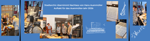 Stadtarchiv &uuml;bernimmt Nachlass von Hans Auenm&uuml;ller &ndash; Auftakt f&uuml;r das Auenm&uuml;ller-Jahr 2026 &copy;Stadt Halberstadt, Stadtmarketing