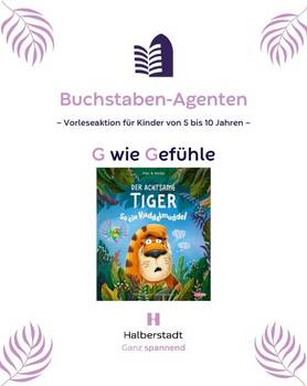 Themenaktion zu G wie Gef&uuml;hle - Der achtsame Tiger - So ein Kuddelmuddel