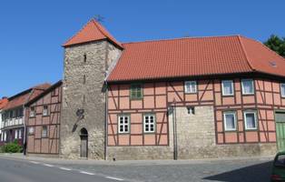Schachturm © Schachdorf Ströbeck Schachturm Ströbeck