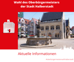 Wahl des Oberbürgermeisters der Stadt Halberstadt 2020 © Stadt Halberstadt, Neue Medien