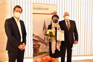 Kathrin Hotowetz ist Persönlichkeit des Jahres 2021 © Stadt Halberstadt, Pressestelle