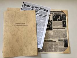 Geschenktipp: Historische Zeitungen aus dem Stadtarchiv Halberstadt Geschenktipp: Historische Zeitungen aus dem Stadtarchiv Halberstadt