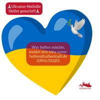 Ukraine-Nothilfe in Halberstadt: Helfer zur Wohnungseinrichtung gesucht! Ukraine-Nothilfe in Halberstadt: Helfer zur Wohnungseinrichtung gesucht!