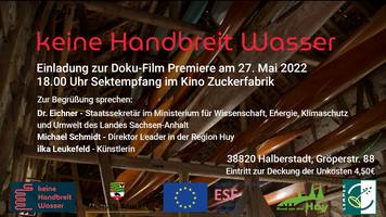 Keine Handbreit Wasser - ein interkulturelles, im Huy lokalisiertes Kunstprojekt zum Thema Wasserknappheit Keine Handbreit Wasser - ein interkulturelles, im Huy lokalisiertes Kunstprojekt zum Thema Wasserknappheit