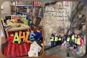 Aspenstedter Kitakinder entdecken die Zahlenwelt in der Stadtbibliothek Aspenstedter Kitakinder entdecken die Zahlenwelt in der Stadtbibliothek