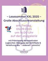 Lesesommer XXL – beliebte Sommerferienaktion startet wieder Lesesommer XXL – beliebte Sommerferienaktion startet wieder
