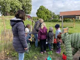 Zweite Ackersaison in der Kita Spatzennest in Aspenstedt gestartet