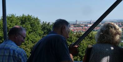 Ein wunderbarer Blick eröffnet sich den Besuchern von der Plattform des Bismarckturms. [(c): Stadt Halberstadt]