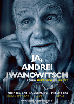 Artwork: Anton Romanenko Poster zum Film Ja, Andrei Iwanowitsch