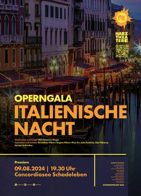 Operngala ITALIENISCHE NACHT 2024 Plakat web