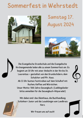 Sommerfest Wehrstedt