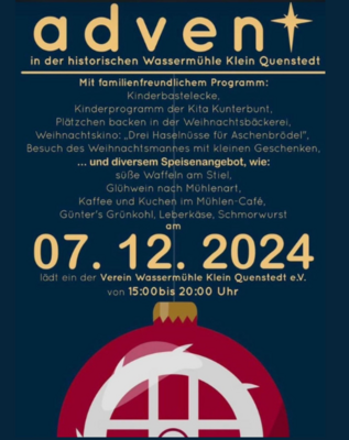 advent muehle