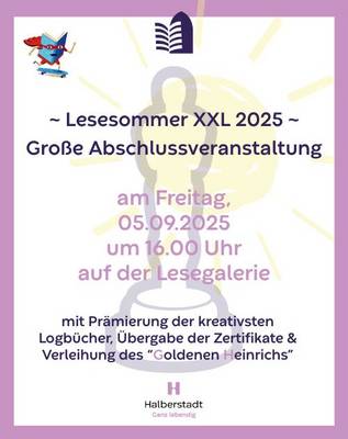 VA Kalender Abschluss Lesesommer XXL