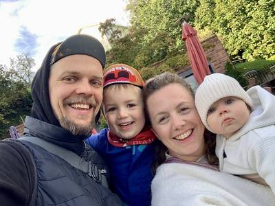 klein Familie Eggert auf Reisen