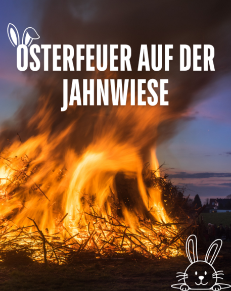 Osterfeuer Jahnwiese